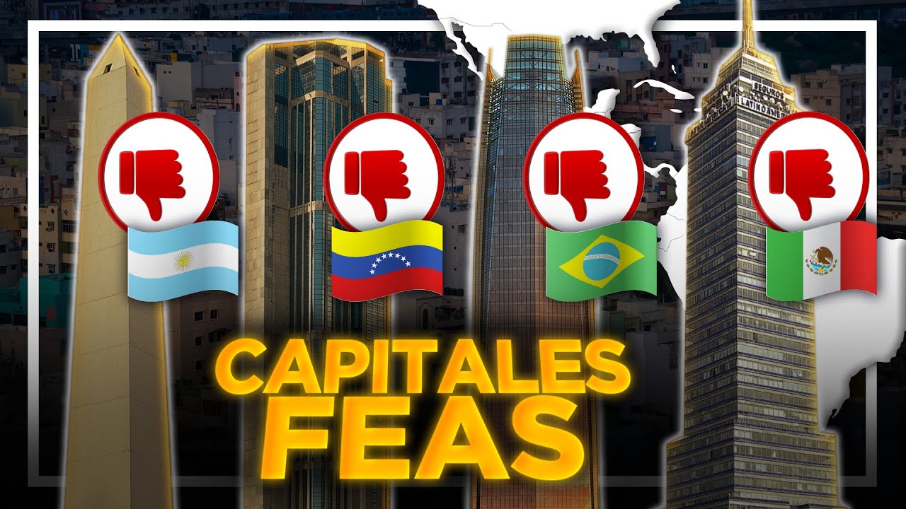 Las 8 CAPITALES M&Aacute;S FEAS de Am&eacute;rica Latina