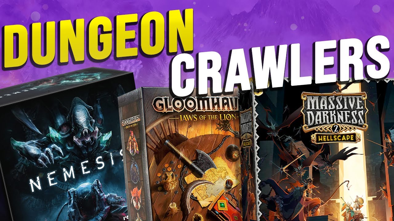 10 лучших настольных игр Dungeon Crawler