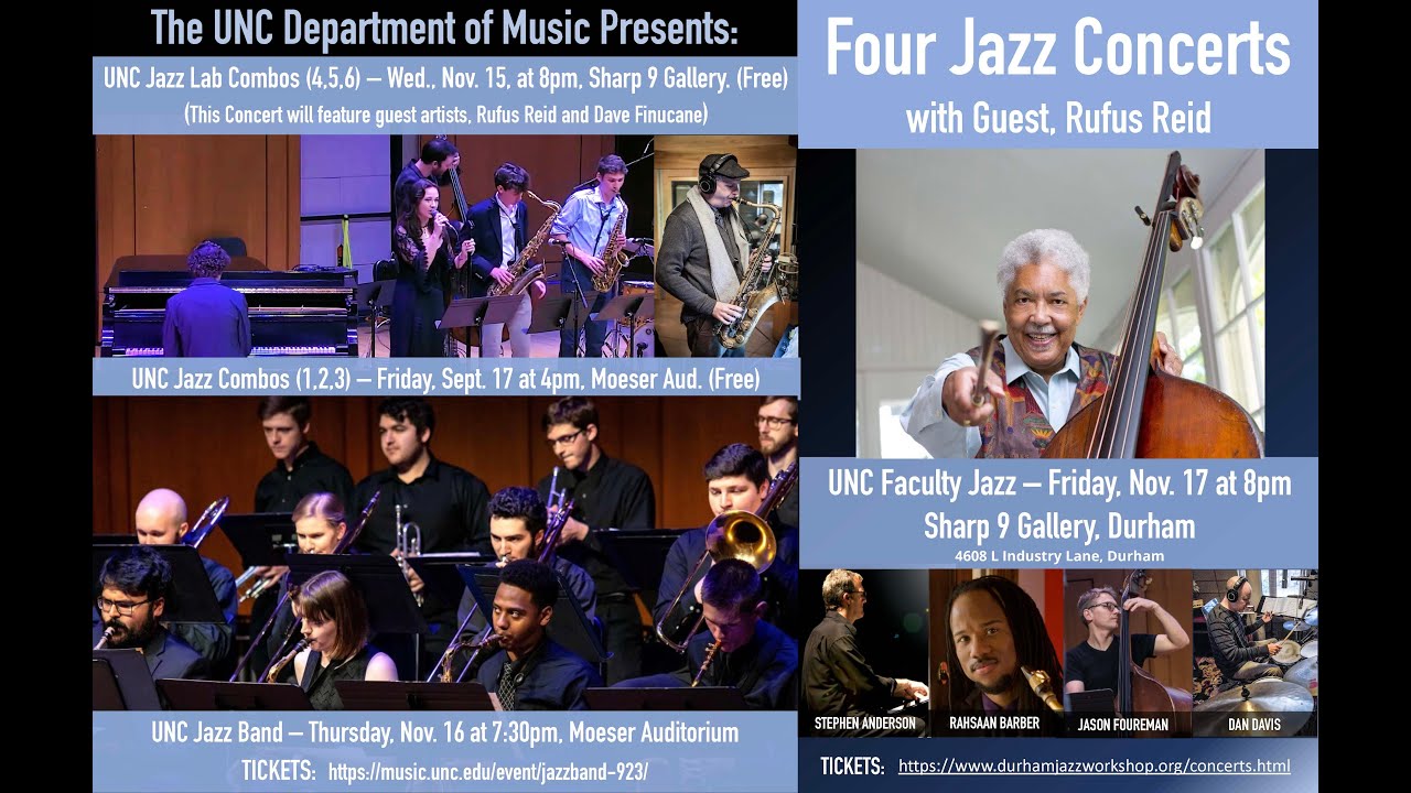 UNC Jazz Combos - November 17, 2023