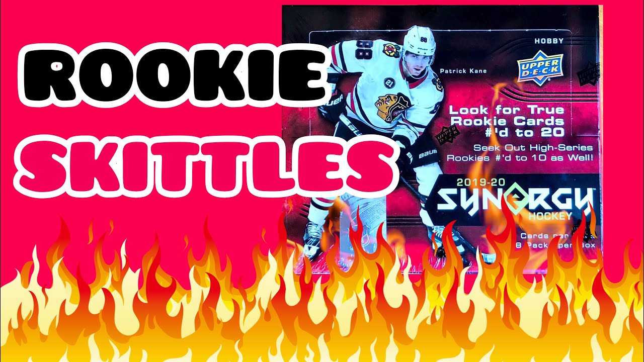 2019-20 (19/20) Upper Deck Synergy Hockey Hobby Box Break | ROOKIE SKITTLES (2020)