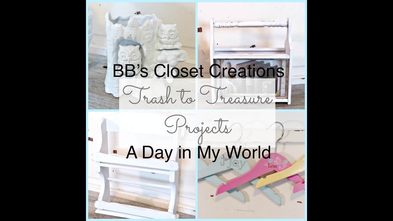 #junktotreasure collaboration with BB&rsquo;s Closet Creations and A Day in My World.