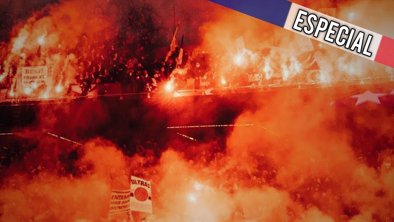 Torcida do PSG contra o Real Madrid pela Champions (06.03.2018)
