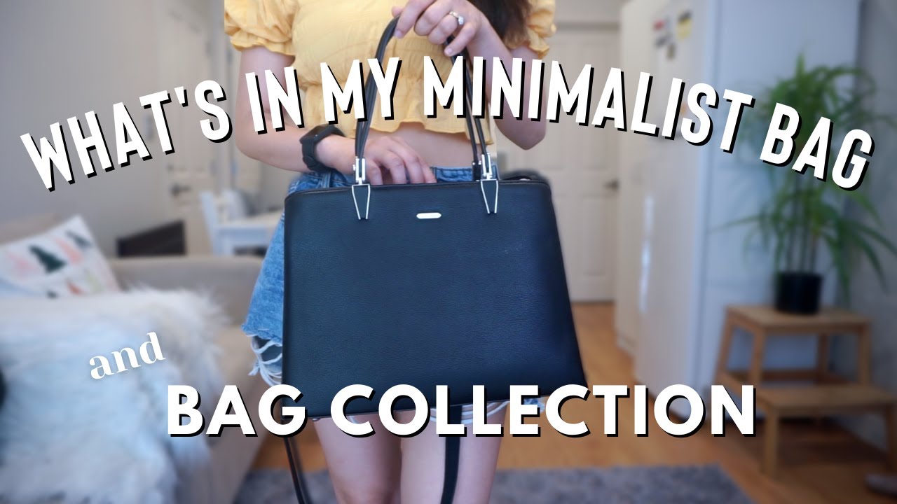 FILIPINO MINIMALIST | WHAT'S INSIDE MY MINIMALIST BAG & MY MINIMALIST BAG COLLECTION