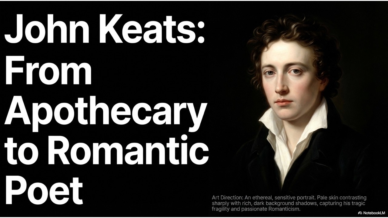 John Keats: From Apothecary to Romantic Poet