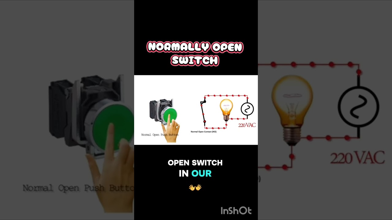 Normally Open and Normally closed switches 