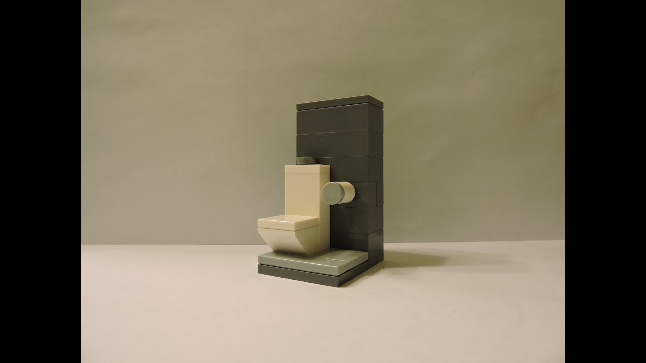 How To Make A Modern Lego Toilet