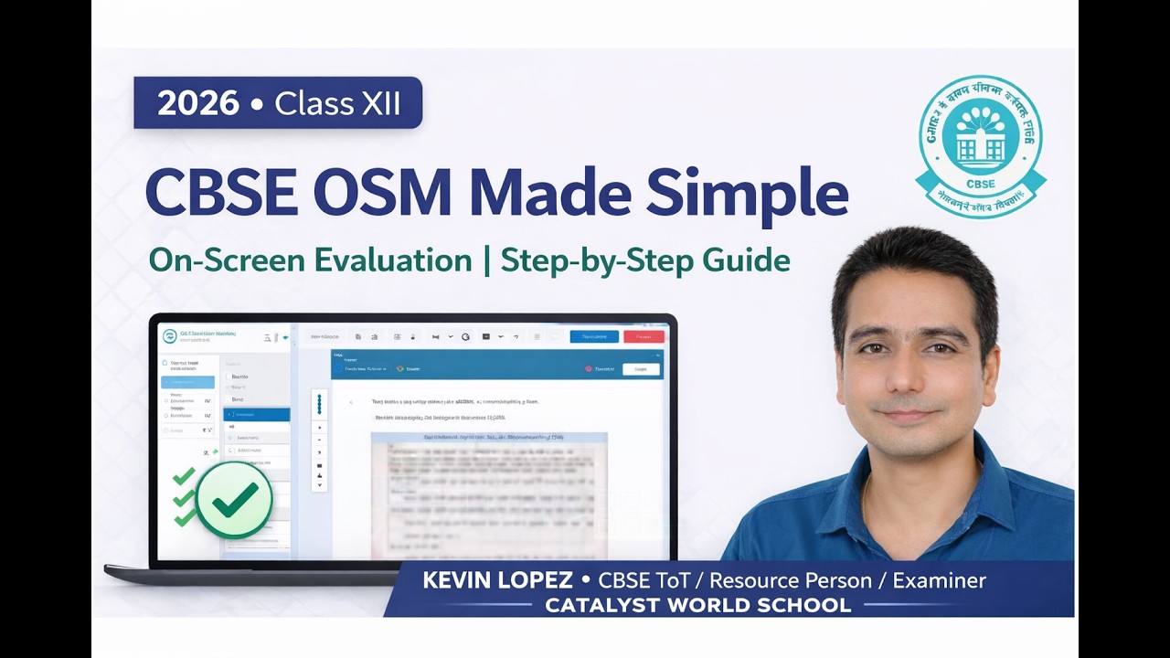 CBSE OSM 2026 Made Simple | Step-by-Step On-Screen Evaluation Guide for Class 12 Examiners
