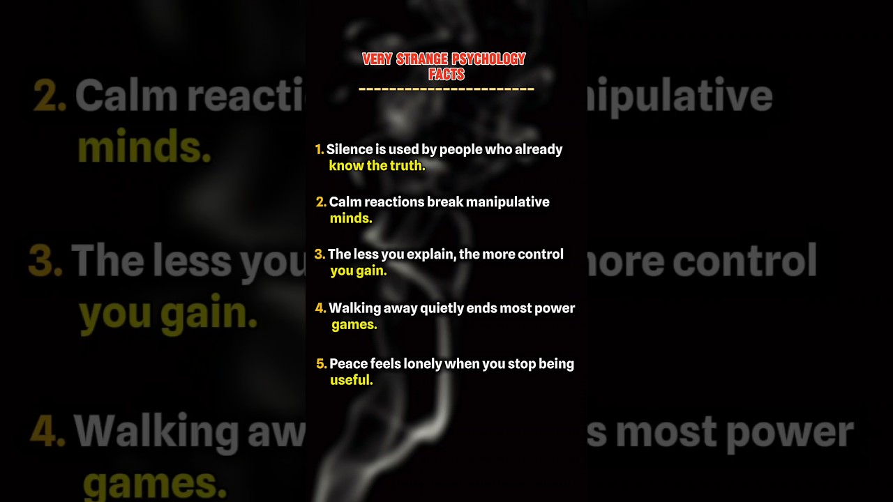 Very Strange Psychology Facts People Ignore