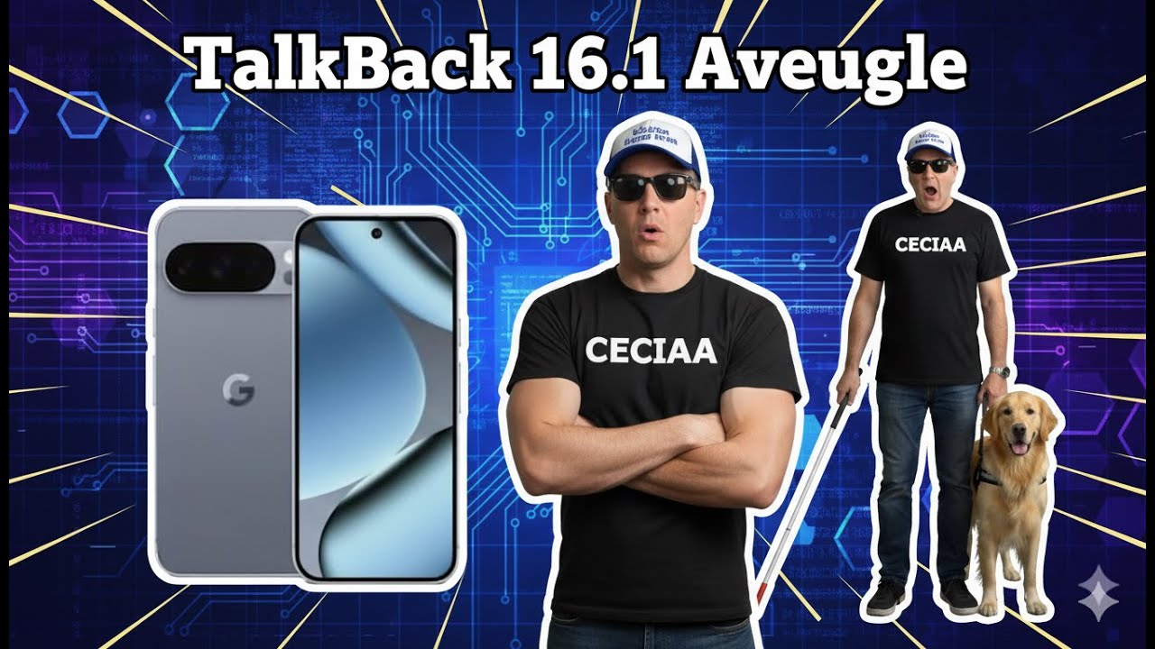 Nouveau TalkBack 16.1 « Gemini » : l’accessibilité Android réinventée pour les utilisateurs aveugles