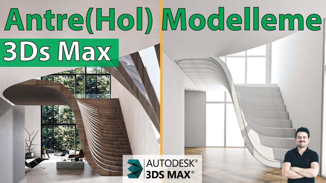 Antre (Hol) Modelleme | 3ds Max Modelleme | Memduh Tanrı&ouml;ver | MTYOU003