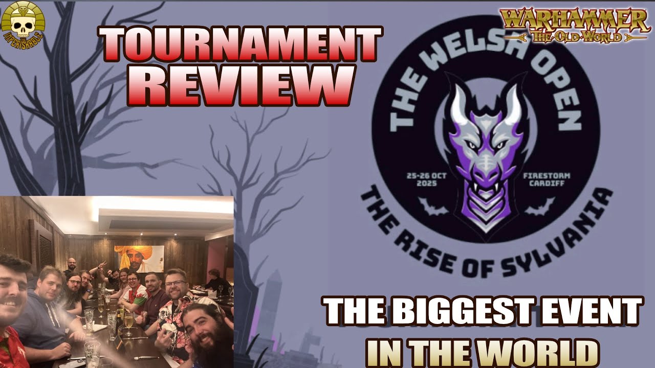 OLD WORLD TOURNAMENT REPORT - WELSH OPEN:THE BIGGEST TOURNAMENT IN THE WORLD! SETTRA RIDES!