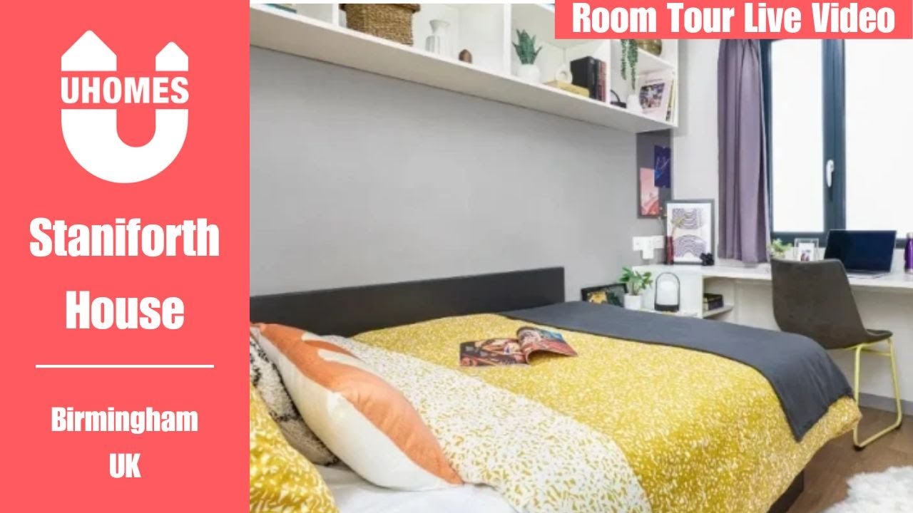 The Popular Student Accommodation In Birmingham - Staniforth House [Room Tour]