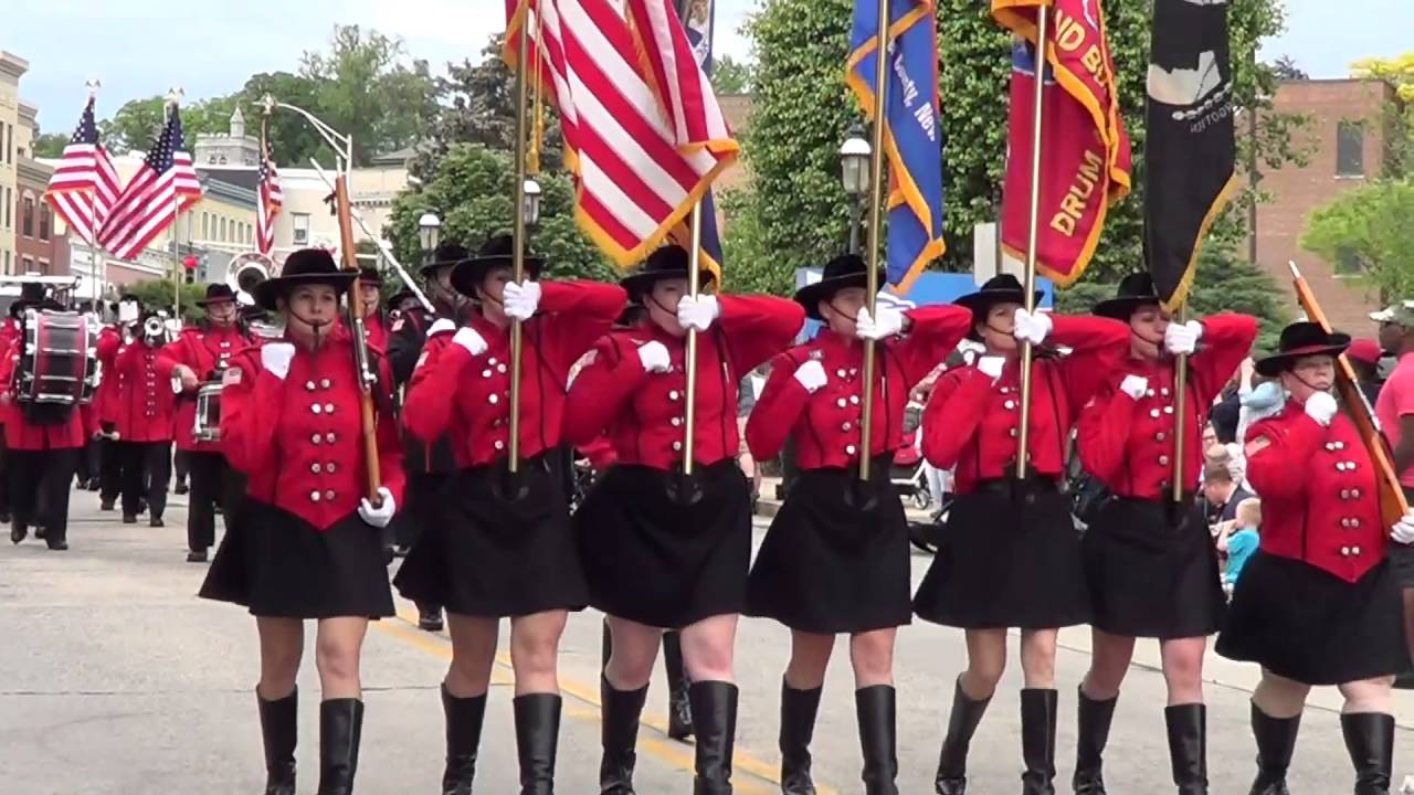 Tarrytown Vets Drum and Bugle Corps and Mahopac FD in Ossining, NY 5/21/16