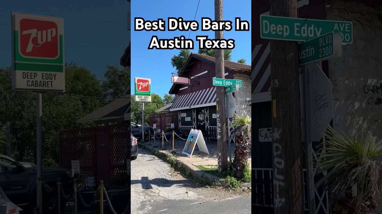Best Dive Bars In Austin Texas!? Add Deep Eddy Cabaret To That list #atx