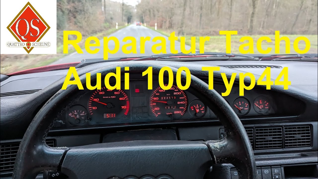 Reparatur Audi 100 Avant Sport Kombiinstrument Typ44