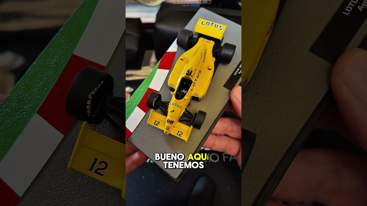 Lotus 99T de Ayrton Senna 😱 #ayrtonsenna #lotus #formula1 #f1 #coleccion #coleccionismo #senna
