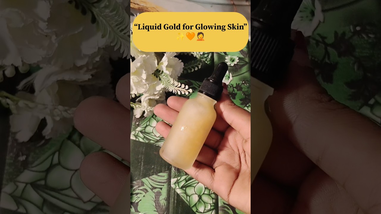 “Liquid Gold for Glowing Skin”✨🧡