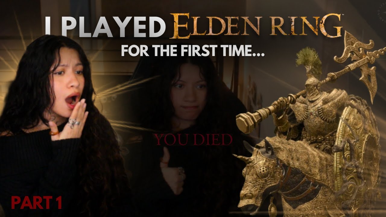 when a valorant, minecraft gamer decides to play Elden Ring | PART 1
