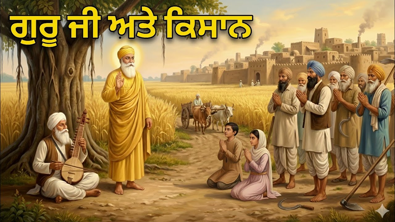 ਗੁਰੂ ਜੀ ਅਤੇ ਕਿਸਾਨ | Guru Ji & Kisan | Sikh History Motivational Story | Farmer Life Truth