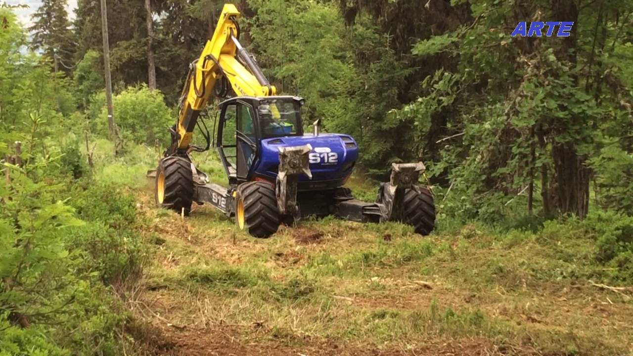 Nasazení Kráčivého bagru KAISER S10 a KAISER S12
