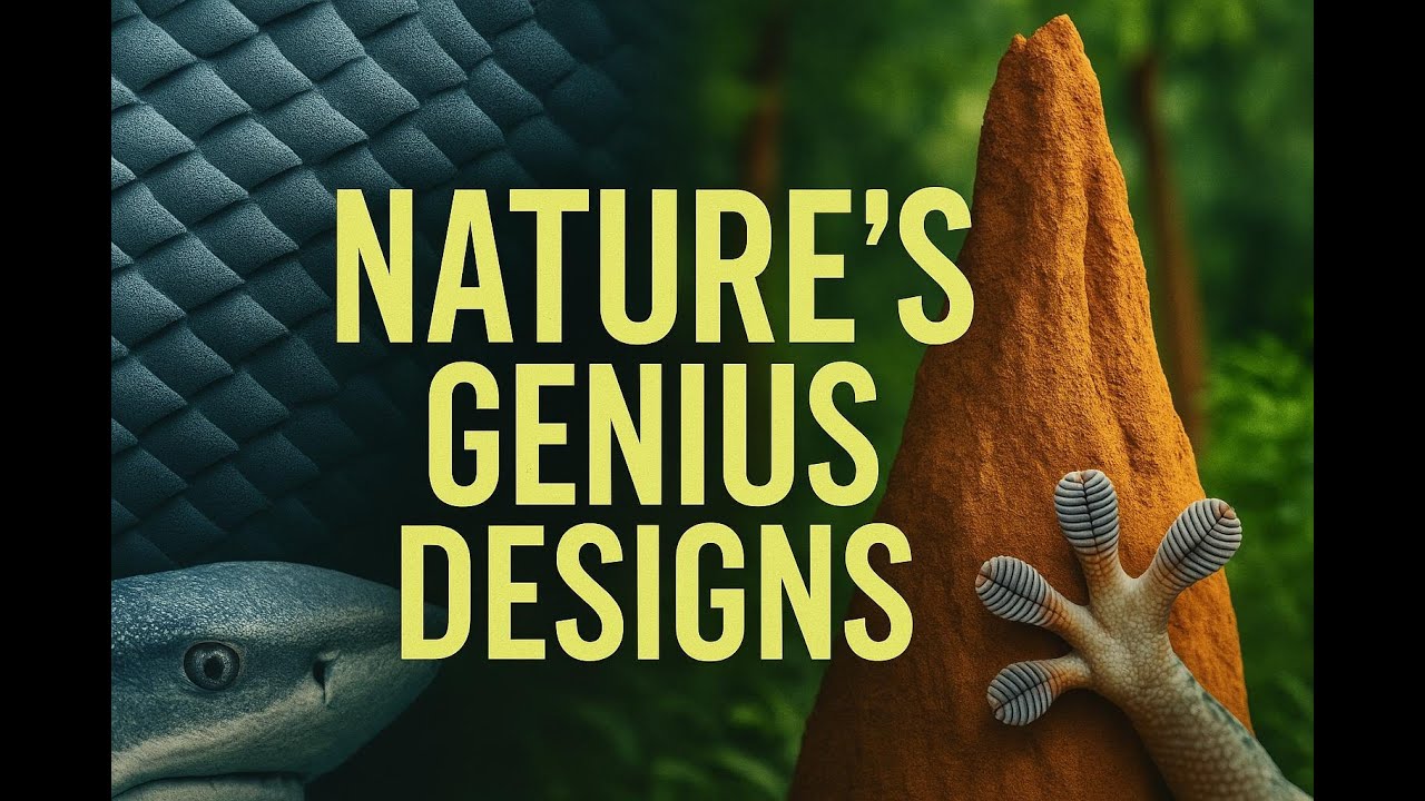 🌿 Nature's Ingenious Designs: From Sharks to Termites | Biomimicry Explained