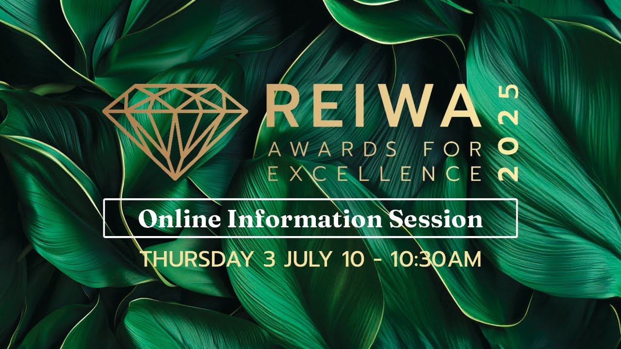 REIWA Awards for Excellence 2025 - Online Information Session