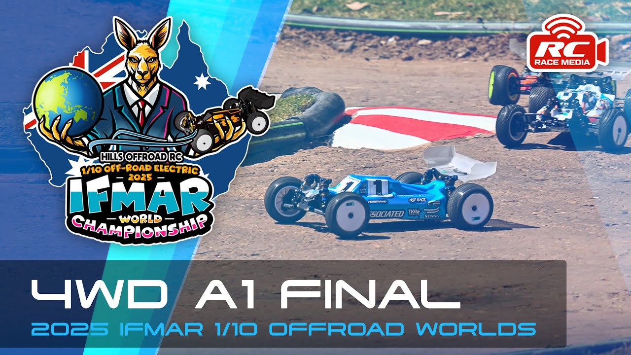Финал 4WD A1 | Чемпионат мира по внедорожным гонкам IFMAR 1/10 2025 (Сидней, Австралия)