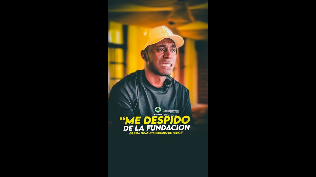 - Este video no te va gustar, me despido de mi fundación💔!!