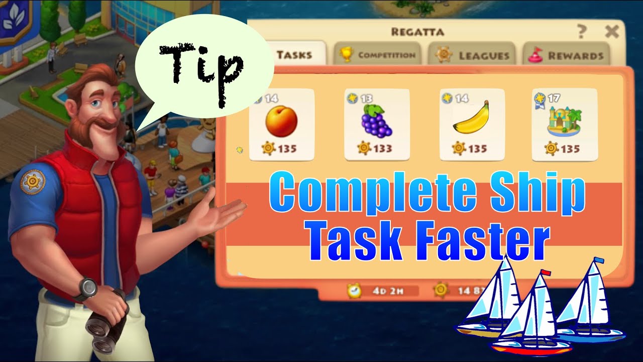 Township Regatta|| Complete Ship Task Faster! ⛵