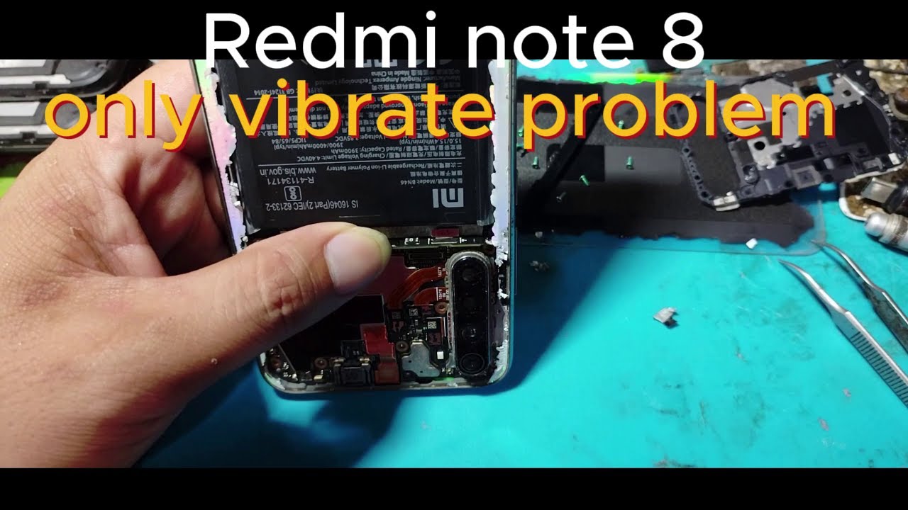 Redmi note 8 only vibrate problim