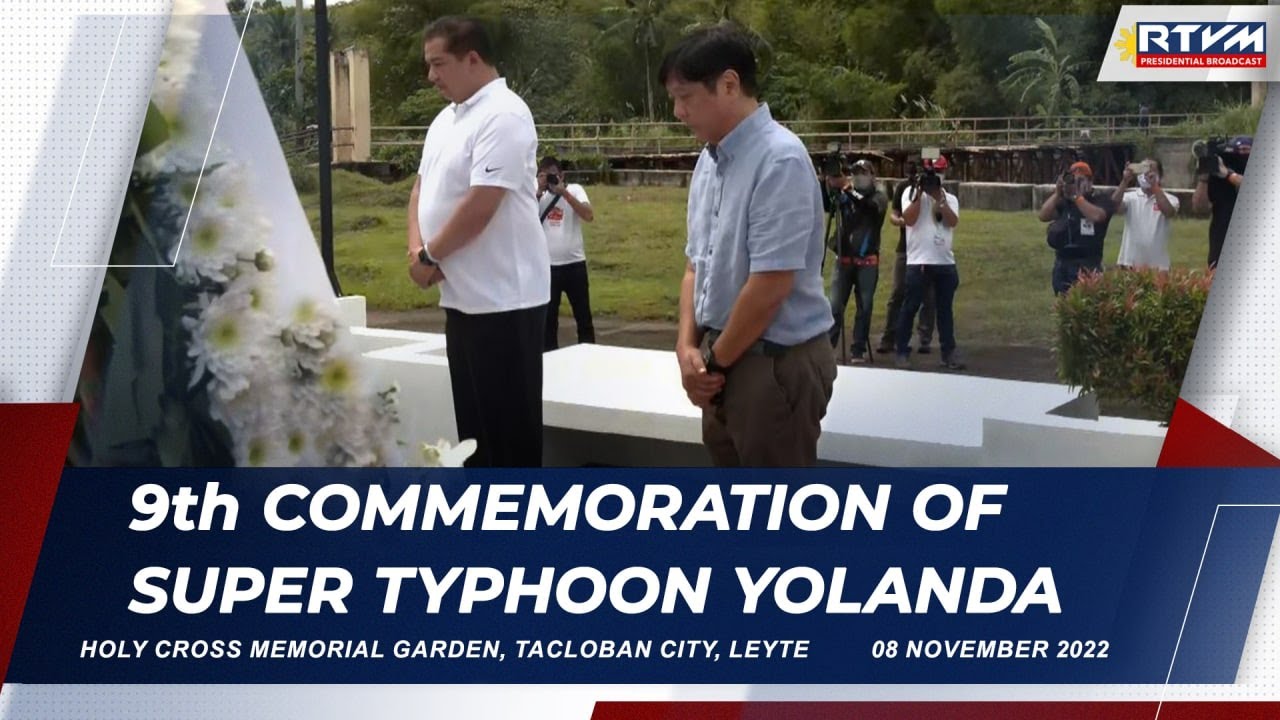 9th Year Commemoration of Super Typhoon ‘Yolanda’ 11/08/2022