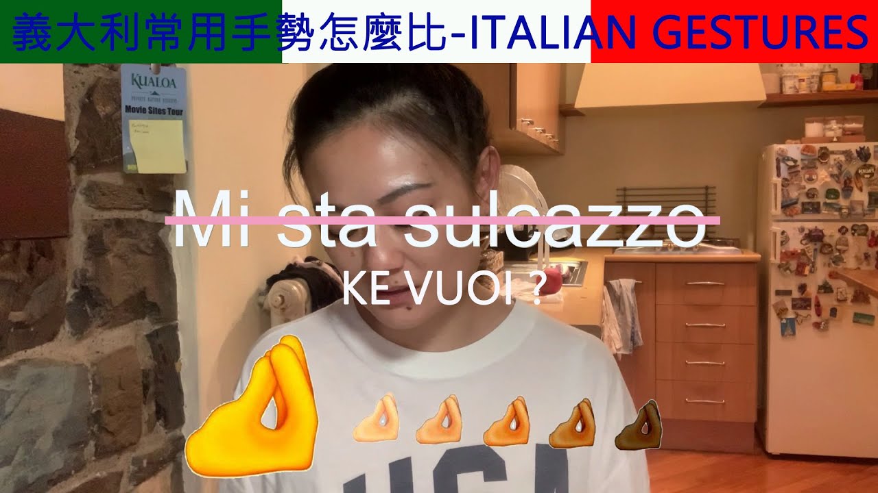 義大利人講話必備手勢講解篇l講話不用開口用手勢來表達l住了10年多的黃記也學會了#Vlog#手勢#義大利#語言#學習#Gesture#Italian#手很忙#留學生#義大利文