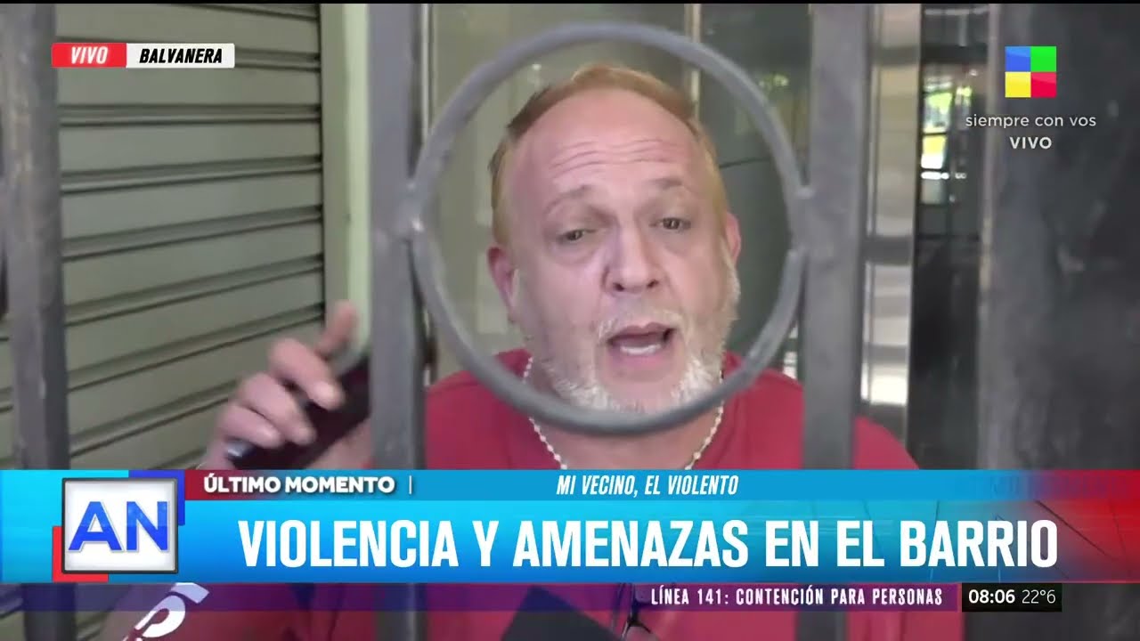 📣 Balvanera: terror en un edificio por un vecino violento
