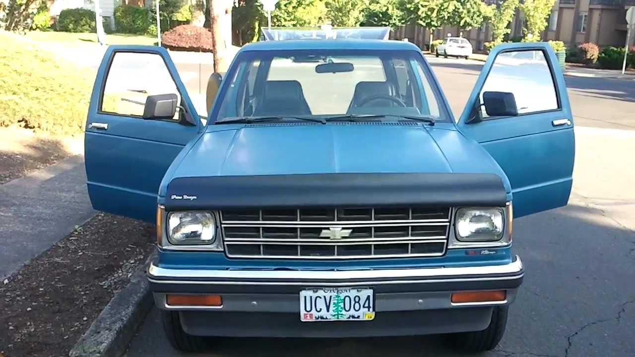 1989 Chevy S-10 Blazer 4x4 SUV - 5 Speed Standard - 2.8L