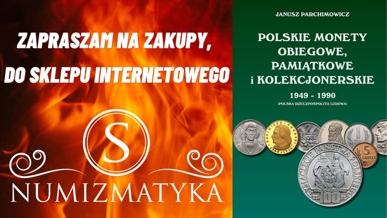 Katalog - Polskie monety obiegowe, pamiątkowe i kolekcjonerskie. Janusz Parchimowicz