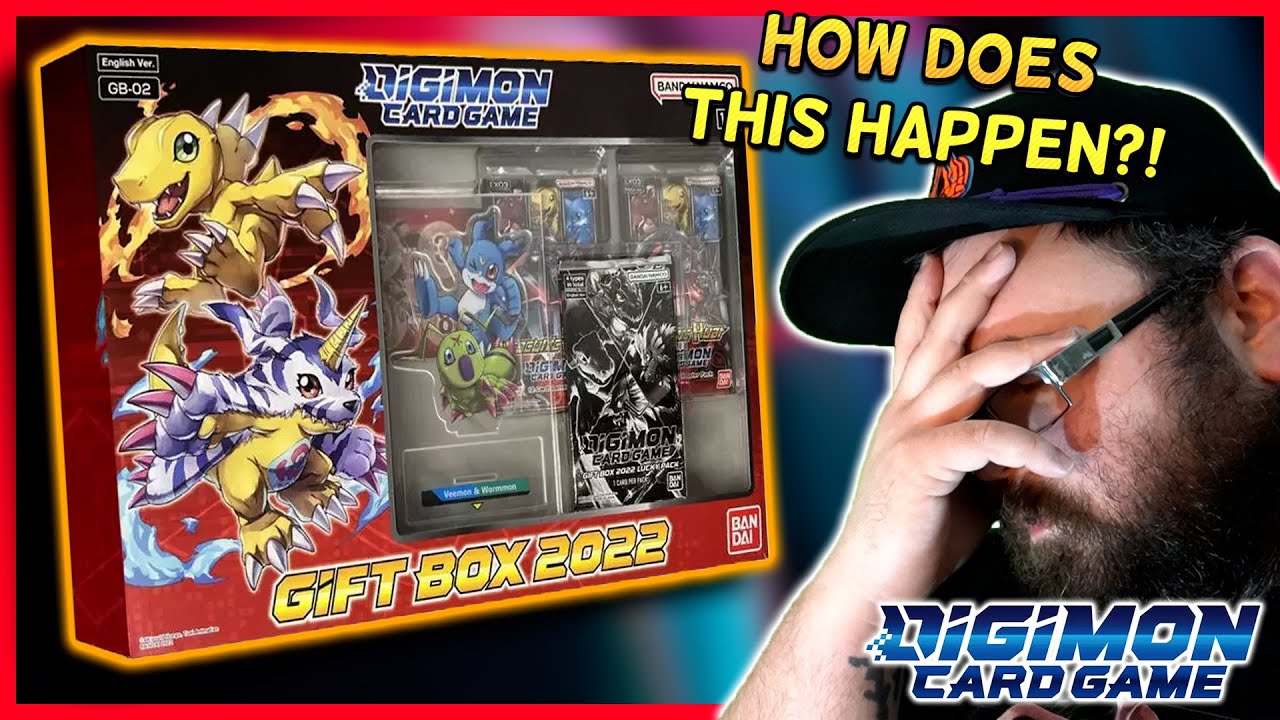 Как это вообще происходит?! | Подарочный набор Digimon 2022