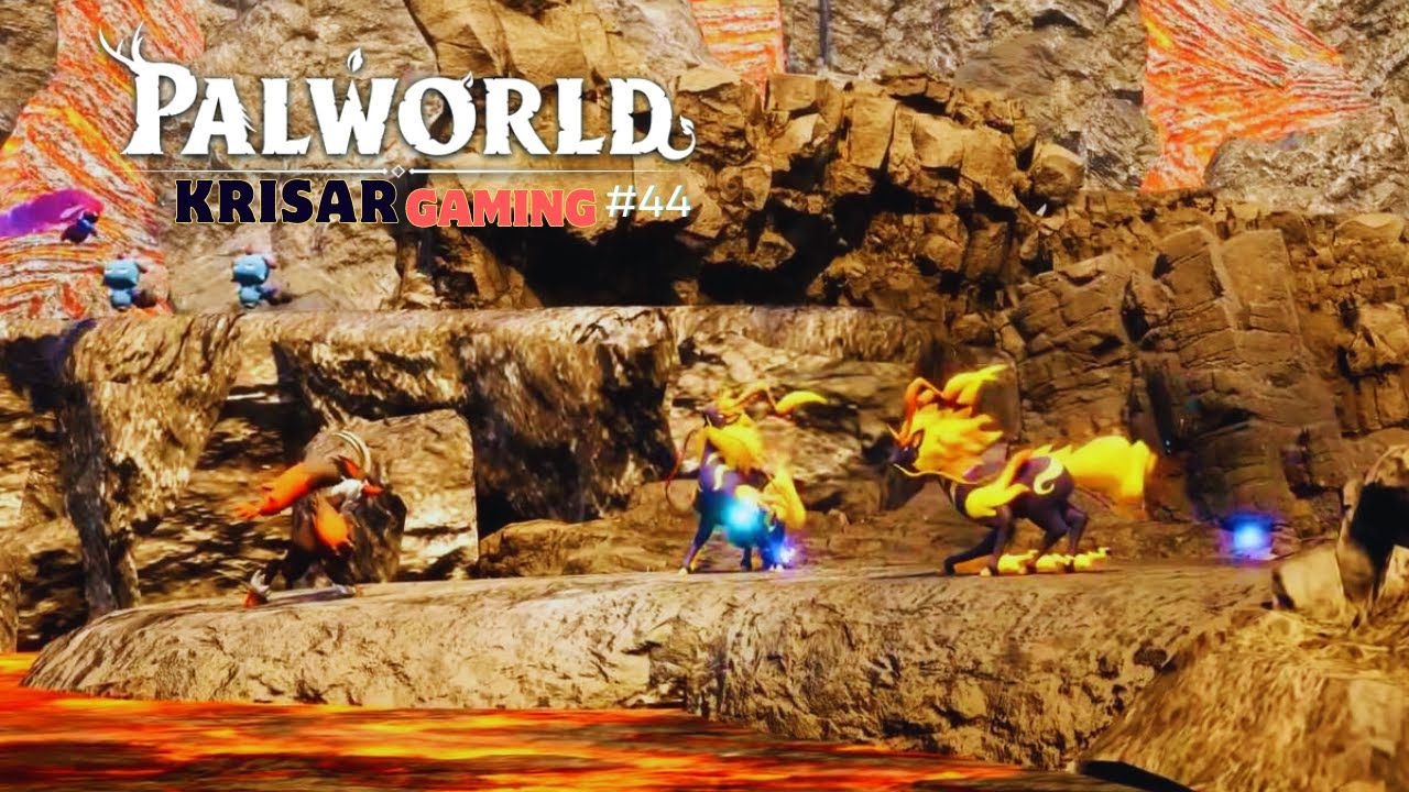 Paluworld ke Lava side ka explore karege😎- Day 44 | Palworld | KriSar Gaming