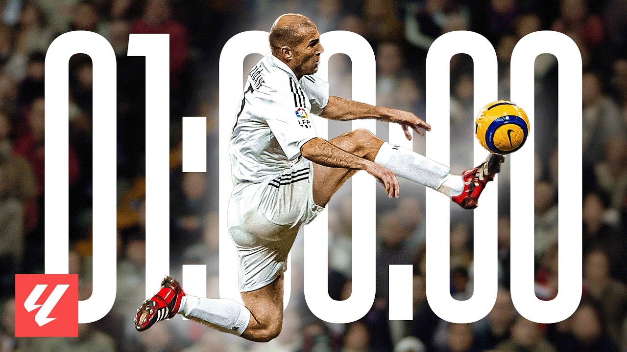 ¡1 HORA de los MEJORES GOLES de CENTROCAMPISTAS! | Iniesta, Zidane, Modric...