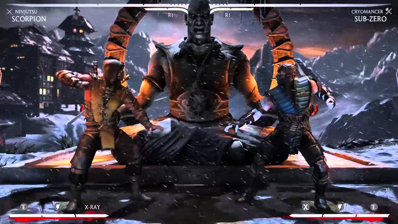 Mortal Kombat X | Scorpion (Ninjutsu) Combo & 50% X-Ray