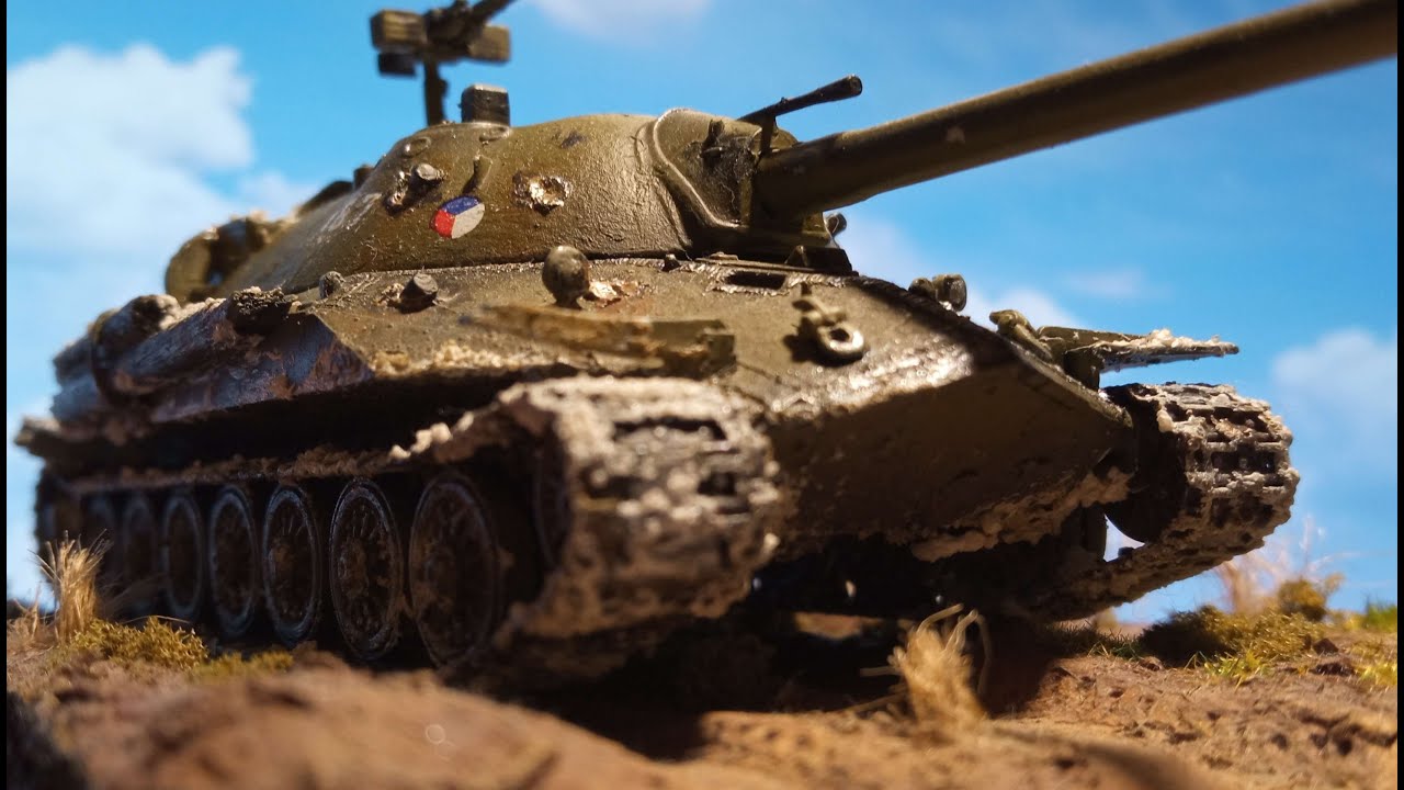 Can I Finish A Model In One Day?// Trumpeter 1/72 IS-7