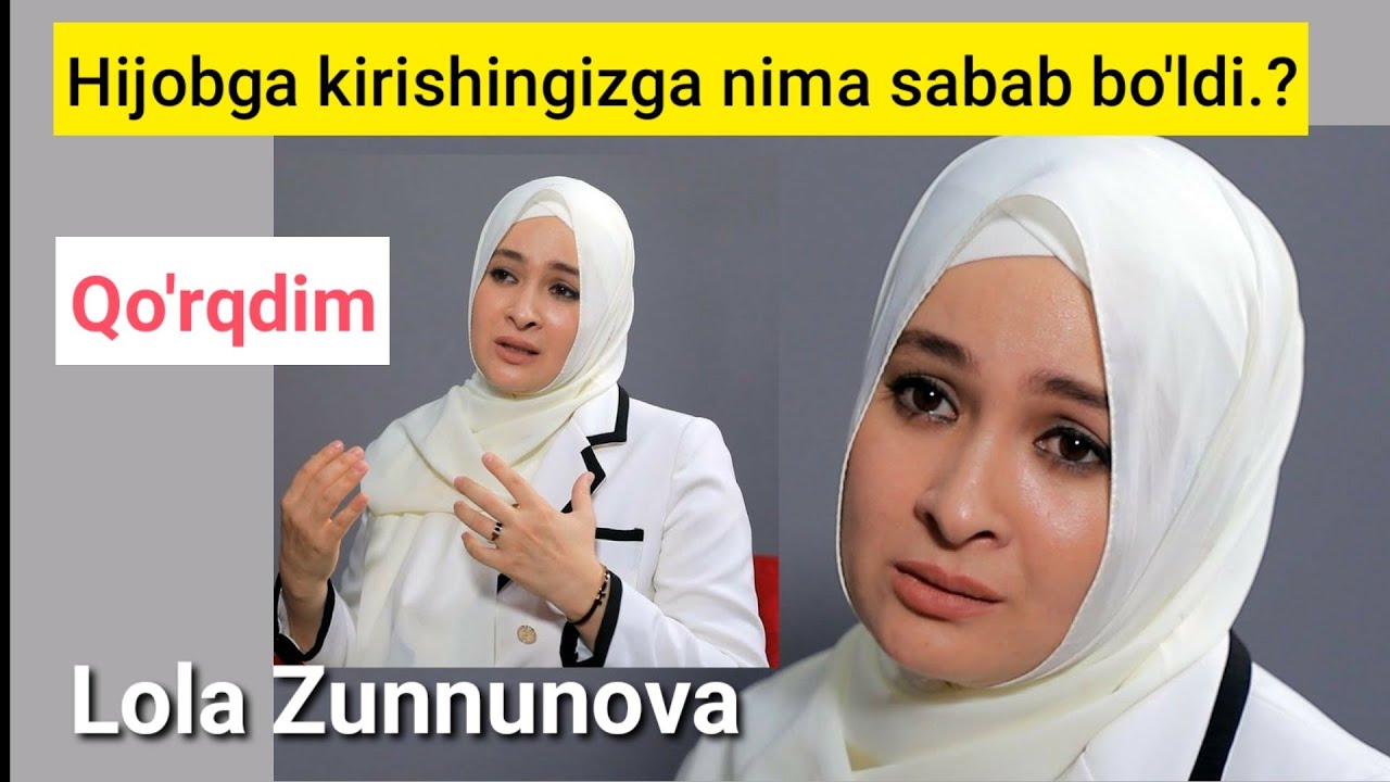 Лола Зуннунова Ҳидоятига Нима сабаб болганини айди