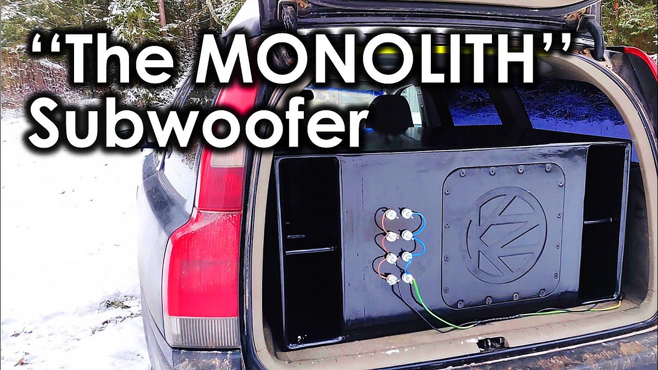 6th order BANDPASS subwoofer (Part 5 - FINAL)