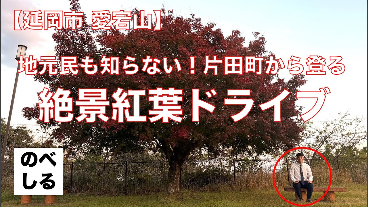 【愛宕山】地元民も知らない裏ルート！片田町から登る絶景紅葉ドライブ