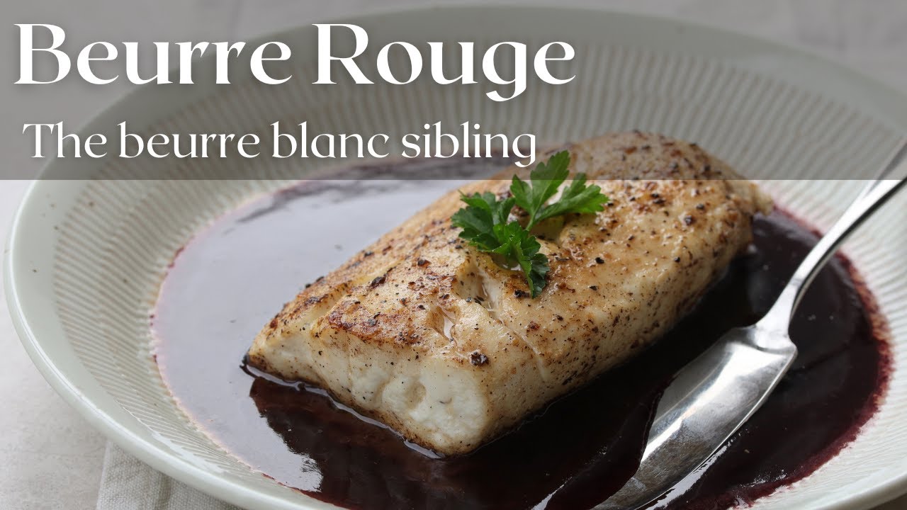 🧈 Как Beurre Blanc, но с красным вином 🧈