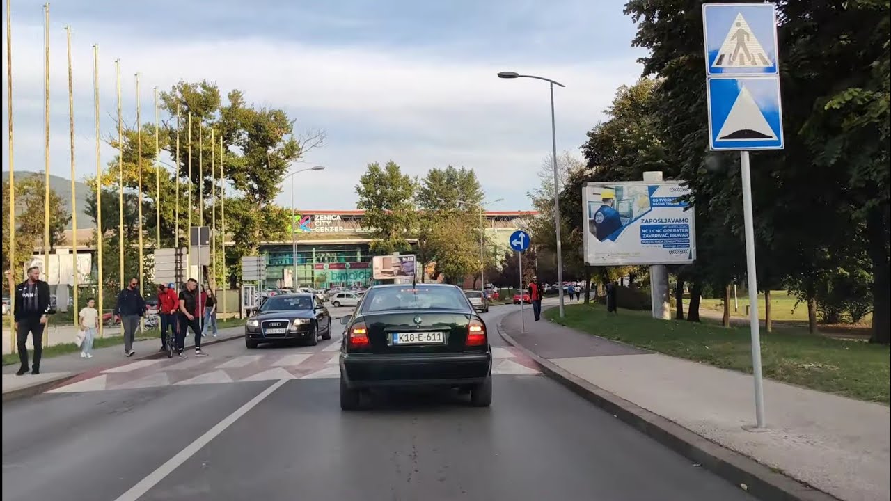 walking tour   ZENICA 🇧🇦🇧🇦 4K   #walking #travel