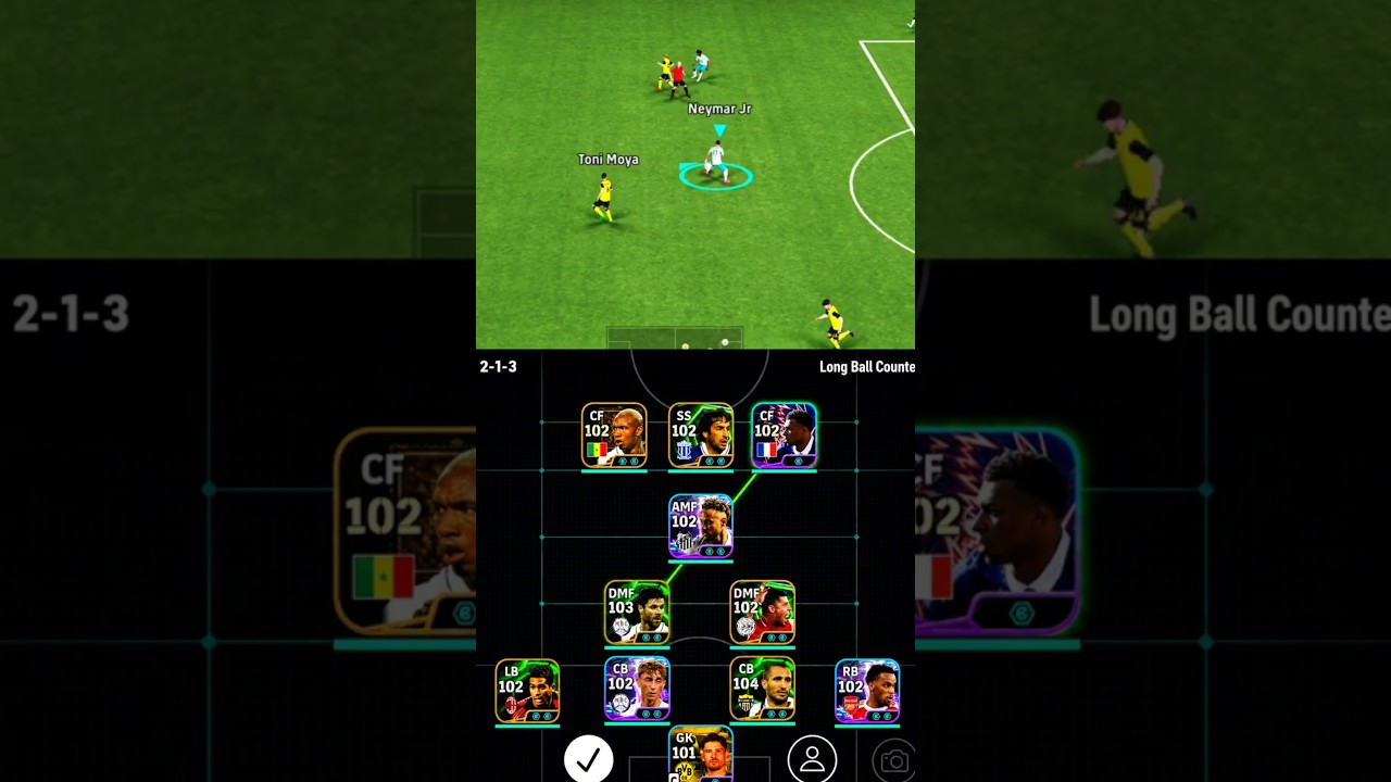 🥶Counter Attack #fifa #efootball #efootballmobile #efootball2025 #pes
