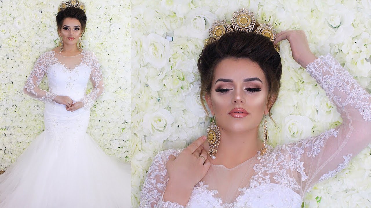 Mein perfektes Braut Make-up & Frisur - Dress by Tidebuy -missalbulena