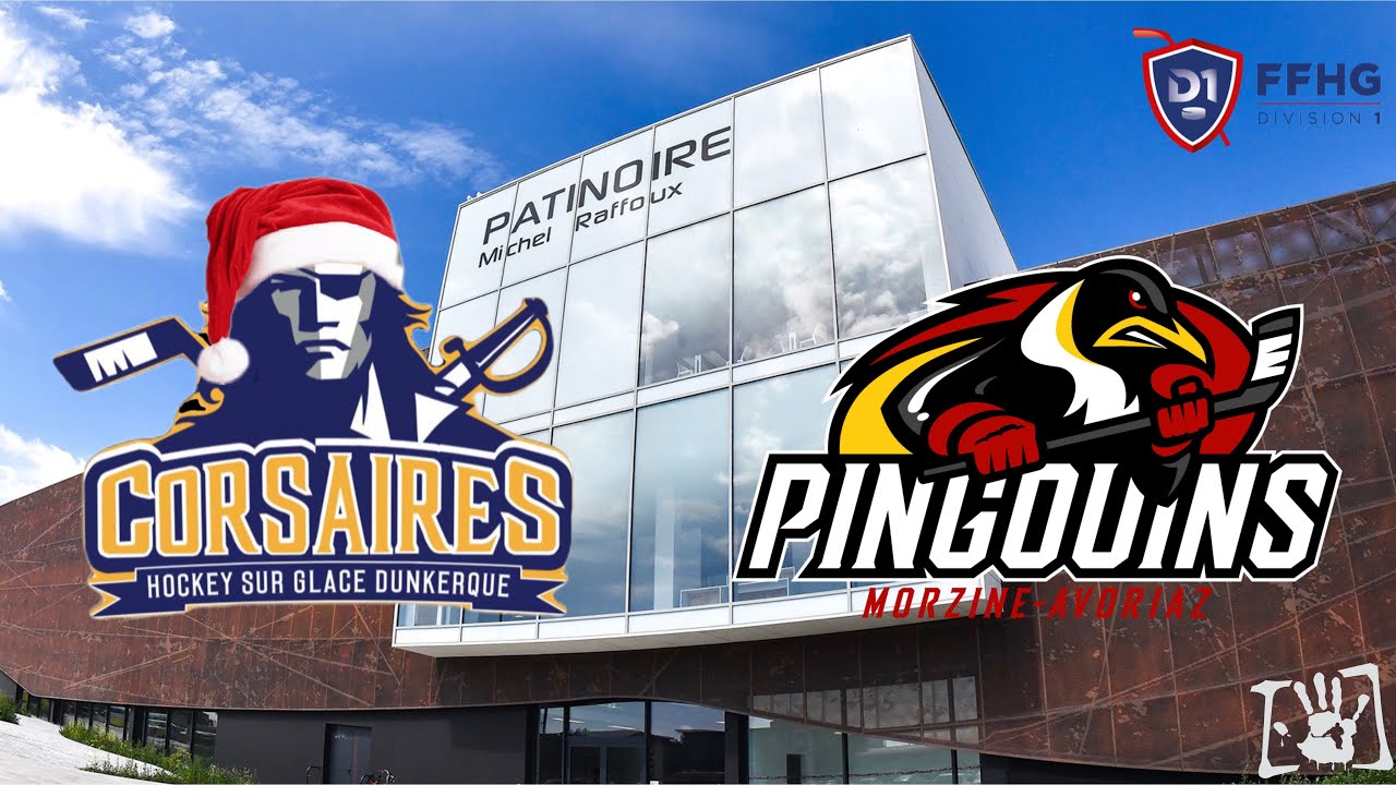 Résumé Les Corsaires de Dunkerque VS Les Pingouins de Morzine-Avoriaz (8-3) Journée 16