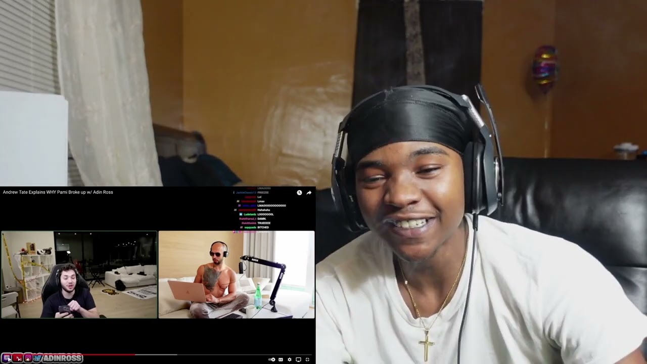 Andrew Tate Explains WHY Pami Broke Up W/ Adin Ross (Reaction)