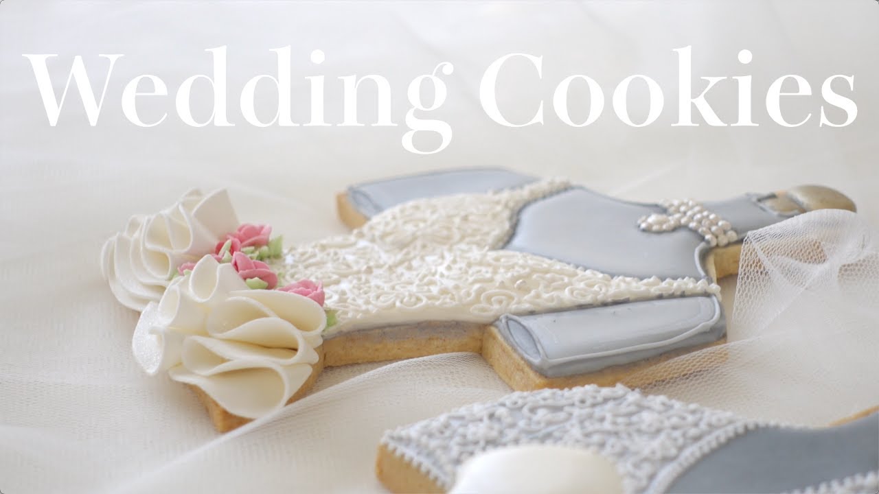 Wedding Cookies Favours | Creative Royal Icing Sugar Cookie Decorating Ideas | 아이싱쿠키 웨딩쿠키 세트